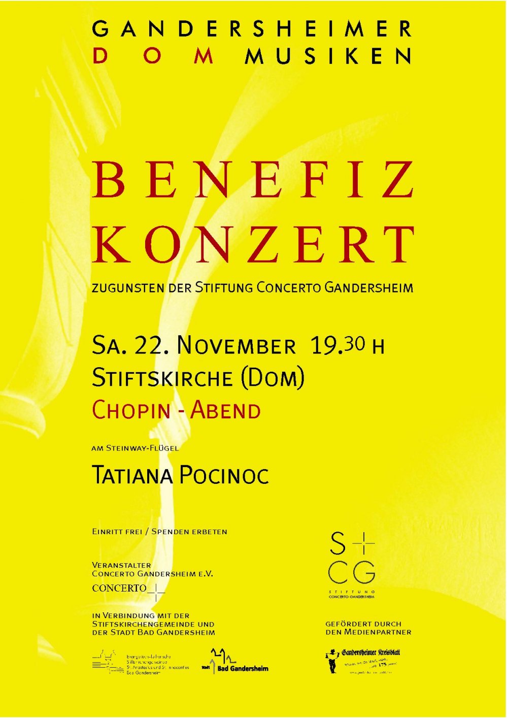 Plakat DIN A3 Benefizkonzert 1